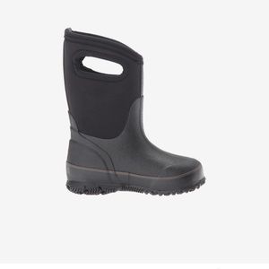 Classic Black Bogs in very good used condition, Size 4